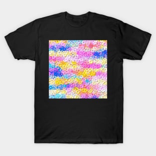 A pile of colorful little rings T-Shirt